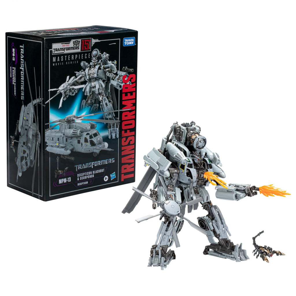 Transformers Movie Masterpiece Series: MPM-13 Decepticon Blackout and Scorponok