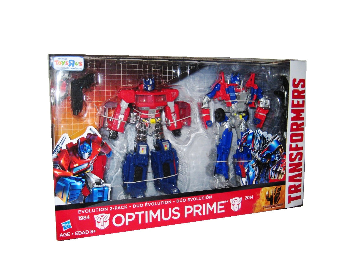 Transformers Optimus Prime Evolution 2 Pack