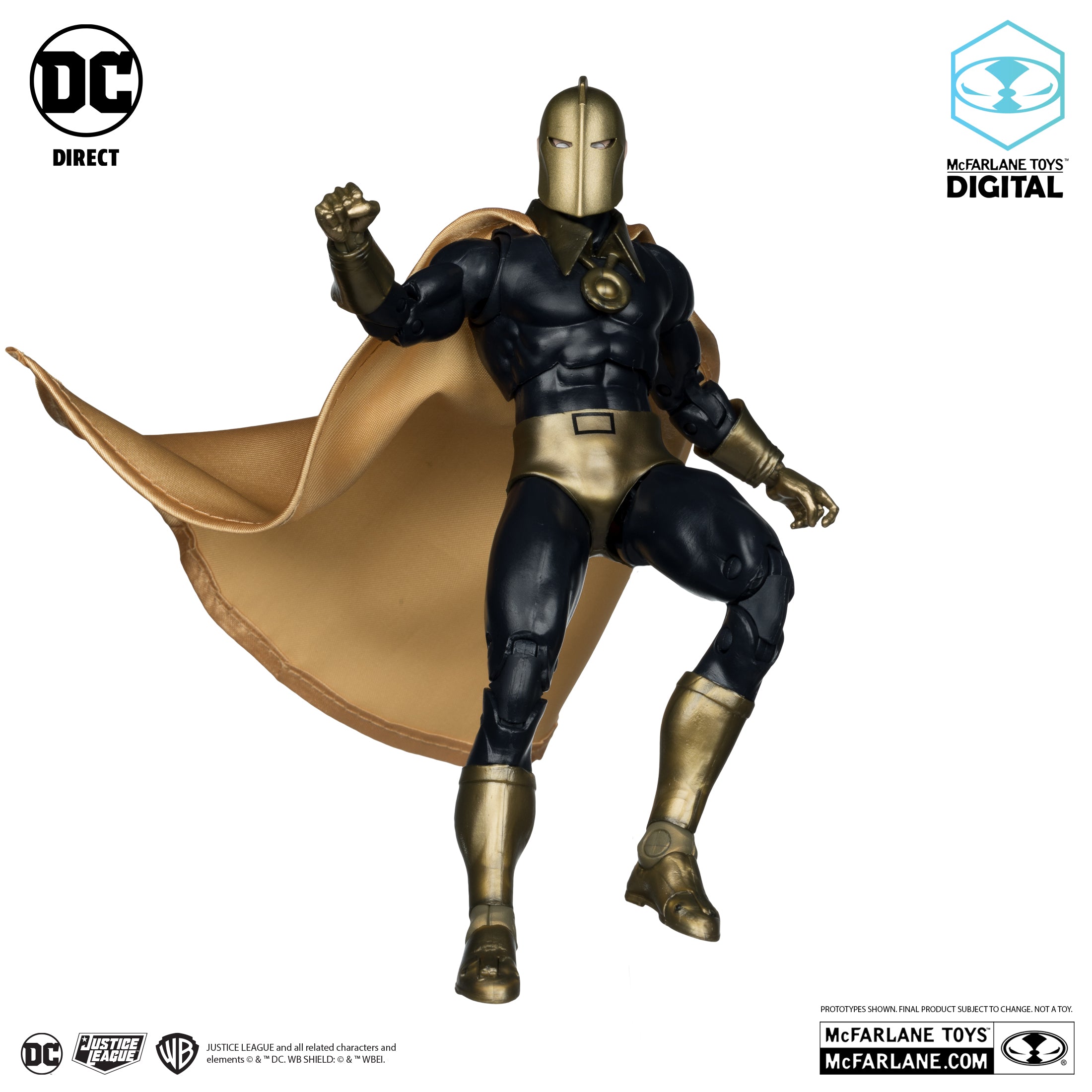 DC: The Silver Age Doctor Fate Platinum Edition 7" Action Figure | 1 Per Customer