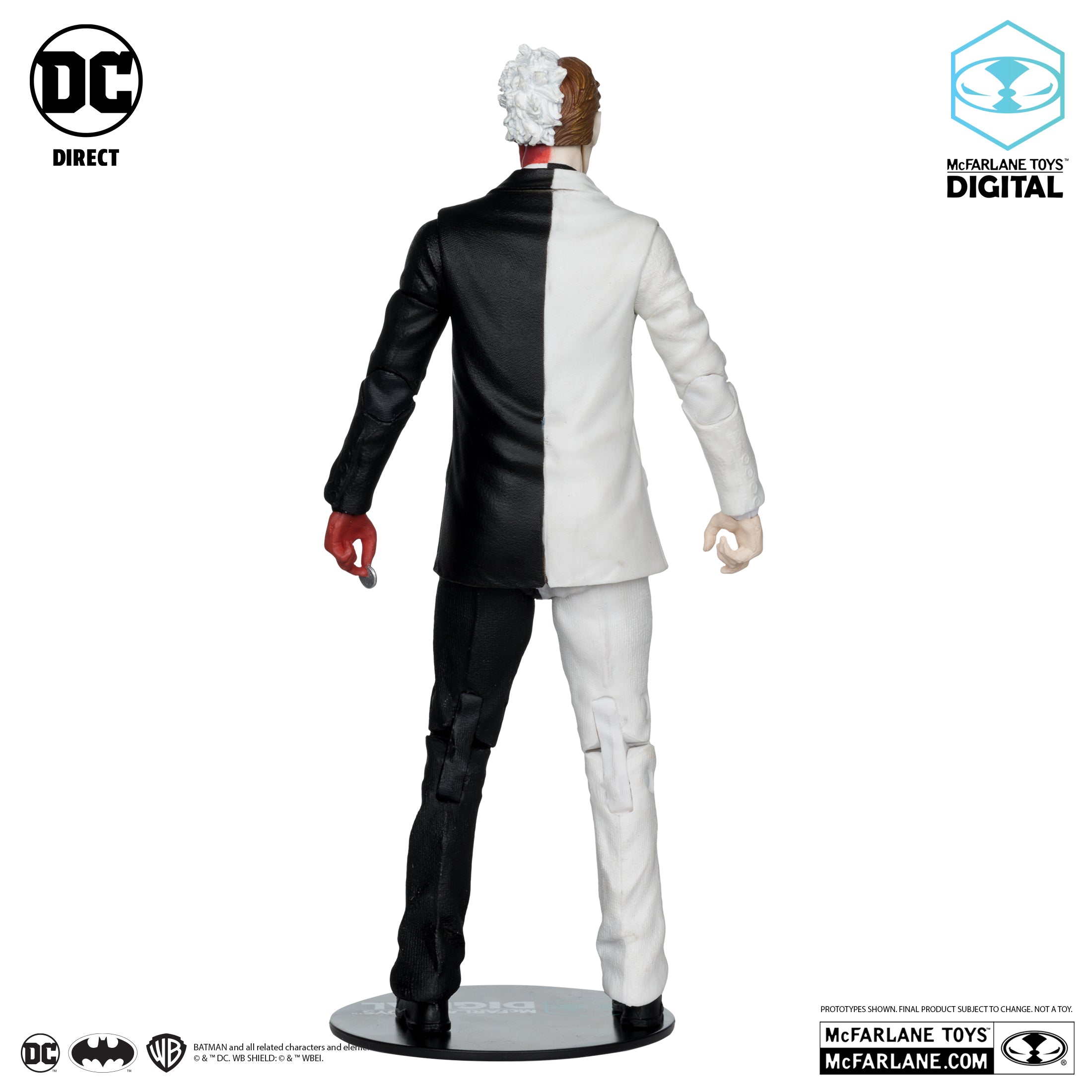 DC: The Silver Age Two-Face Platinum Edition  7" Action Figure (With Digital Code) | 1 Per Customer (Copy)