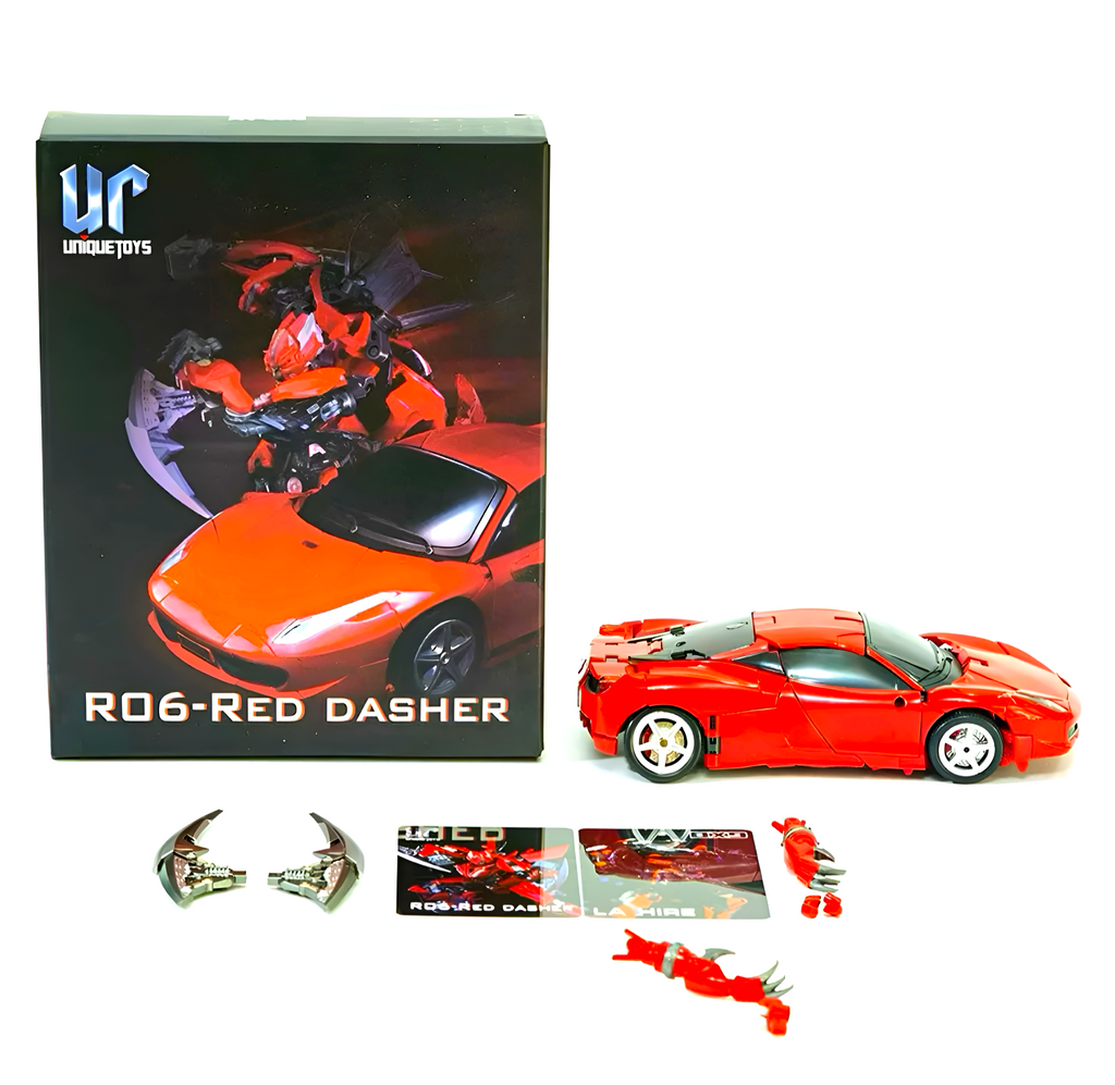 Unique Toys R06 Red Dasher (DOTM Dino) | 1 Per Cust.