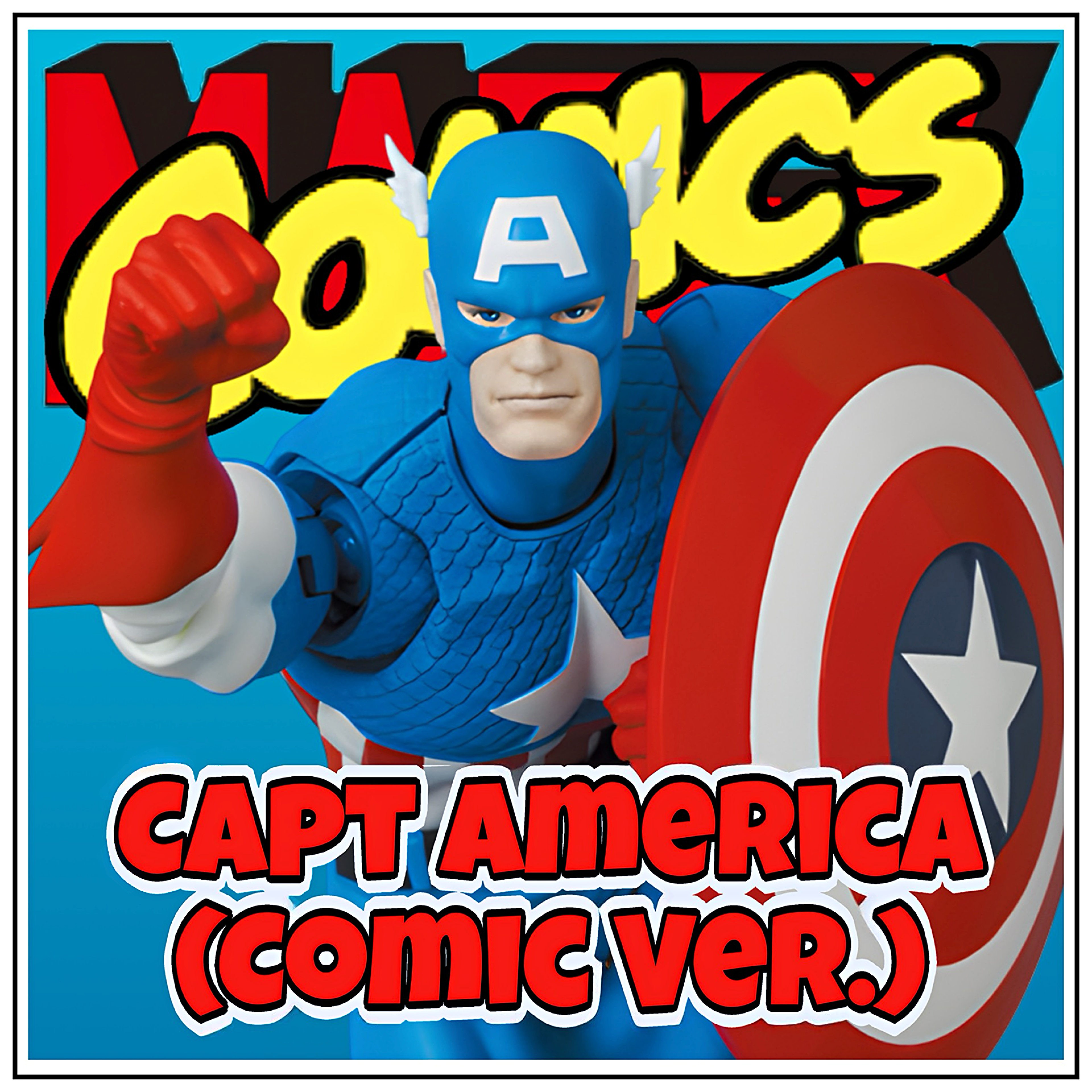 MAFEX "Captain America" CAPTAIN AMERICA (COMIC Ver.) | Reissue