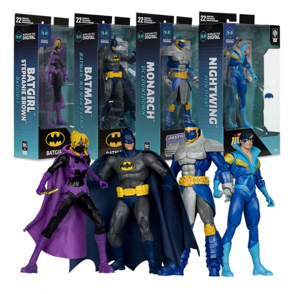 DC Direct McFarlane Digital Wave 5 7-Inch Scale Action Figure with McFarlane Toys Digital Collectible FULL CASE OF 6