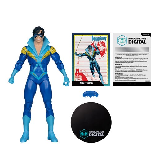 Nightwing Action Figure – DC Multiverse | The New Teen Titans | 7-Inch Collectible
