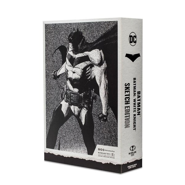 DC Multiverse Batman White Knight Sketch Edition Gold Label Exclusive-14