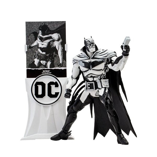 DC Multiverse Batman White Knight Sketch Edition Gold Label Exclusive-12
