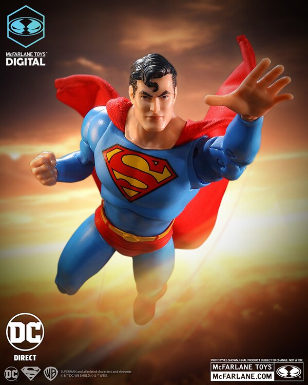 DC: The Silver Age Superman 7" Action Figure (With Digital Code) | 1 Per Customer