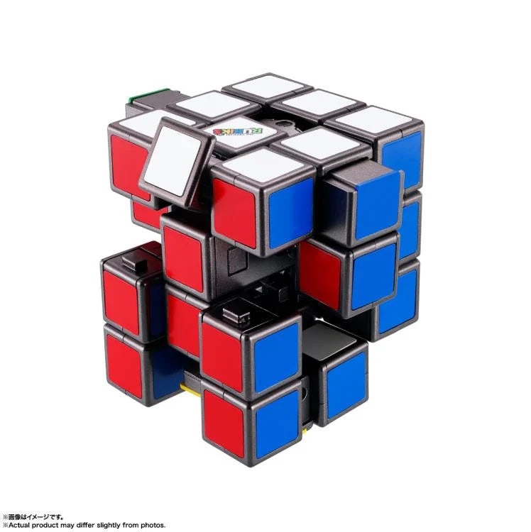 Figura de acción de Robo Chogokin en forma de cubo de Rubik