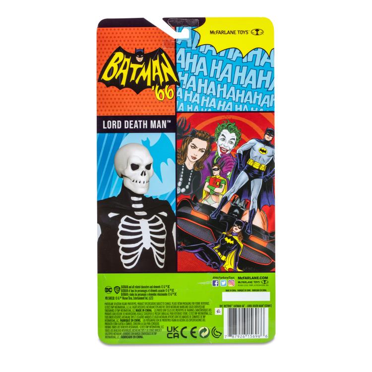 Batman '66 DC Retro Lord Death Action Figure