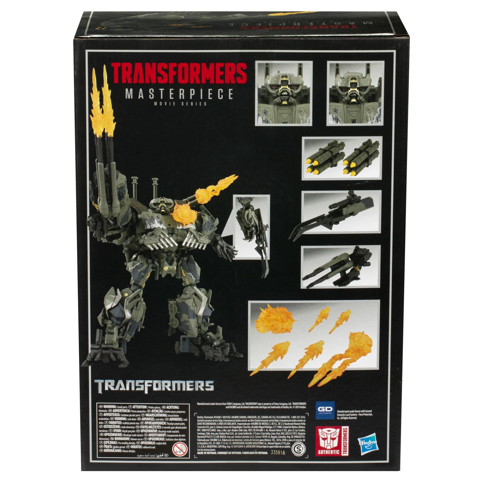 Transformers: Masterpiece Movie Series MPM-15 Decepticon Brawl