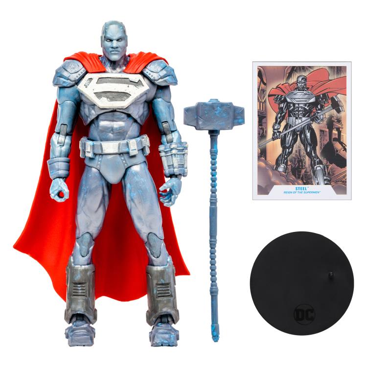 Reign of the Supermen DC Multiverse Steel Action Figure-8