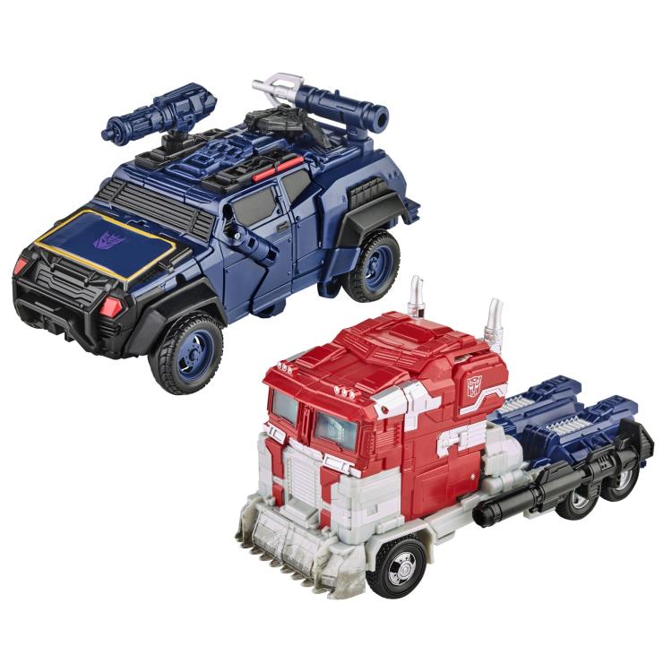 Transformers: Reactivate Soundwave vs. Optimus Prime Two-Pack - 0