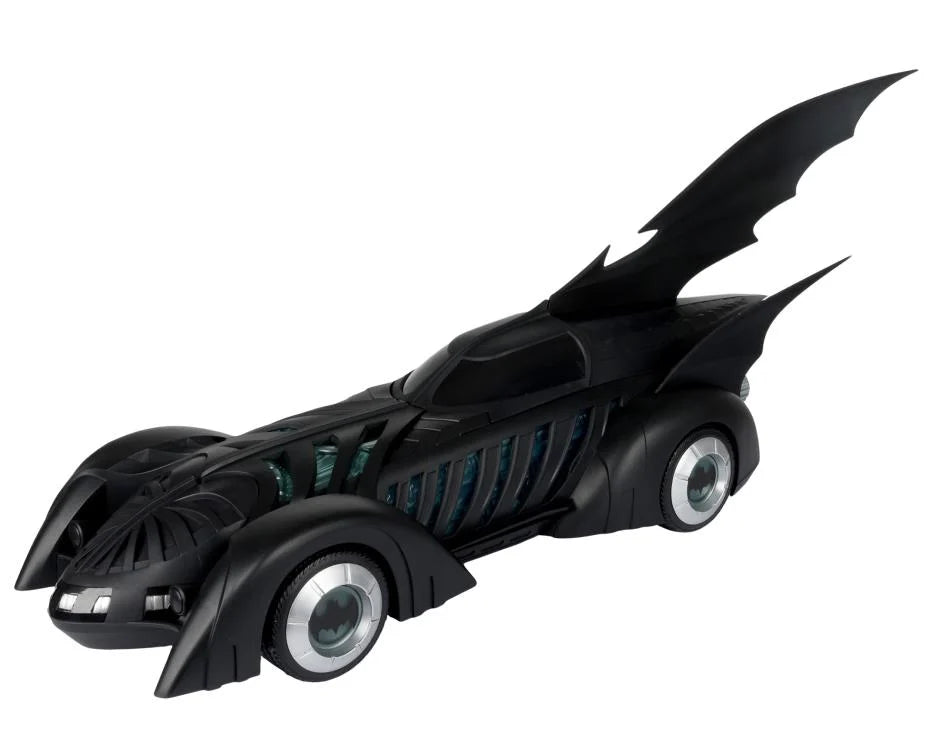 DC Multiverse Batman Forever Alfred Pennyworth & Batmobile