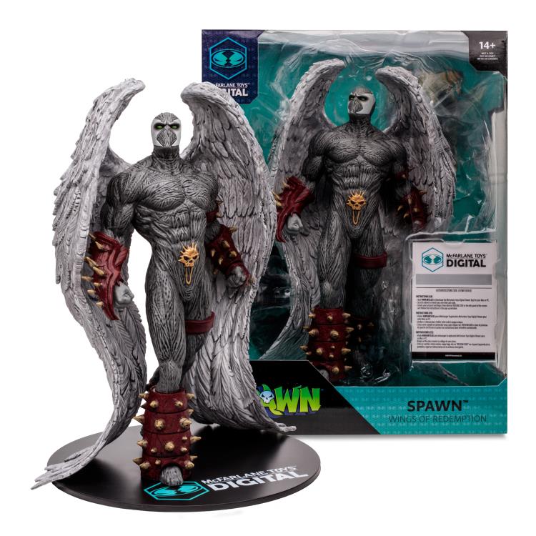 Spawn Wings of Redemption 1:8 Scale Statue with McFarlane Toys Digital Collectible-9