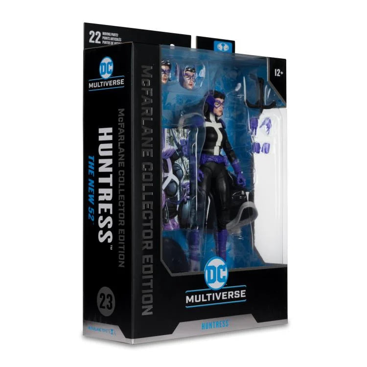 Figura de acción Huntress de la edición de coleccionista de New 52 DC Multiverse 
