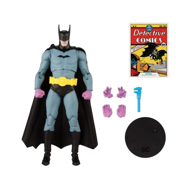 Figura de acción de Batman del multiverso de DC Detective Comics n.° 27 