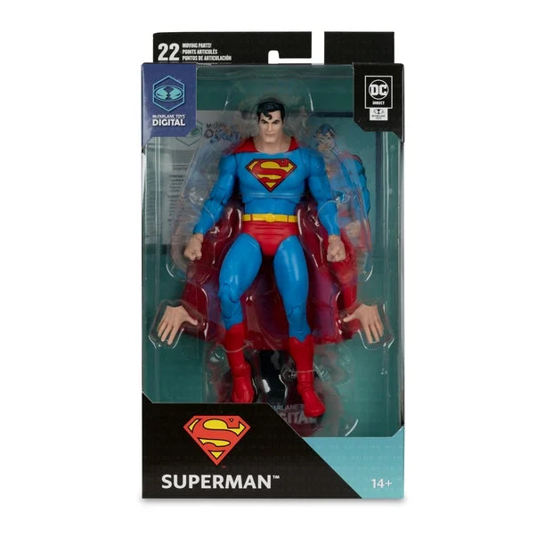 DC: The Silver Age Superman 7" Action Figure (With Digital Code) | 1 Per Customer