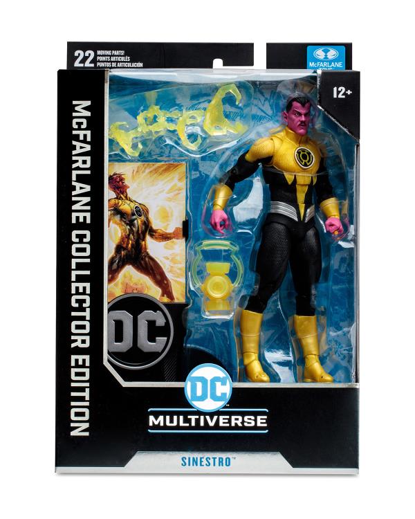 Sinestro Corps Wars DC Multiverse Collector Edition Sinestro Action Figure