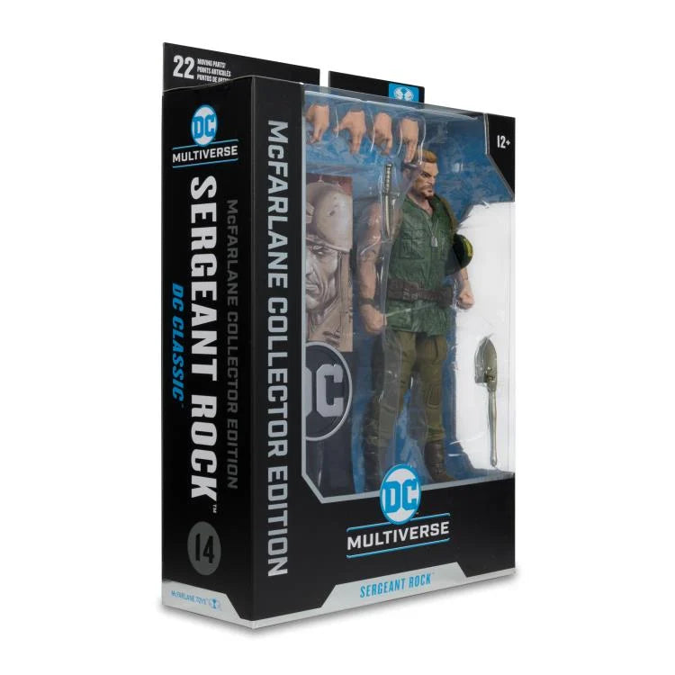 McFarlane Collector Edition Sergeant Rock (DC Classic Figure)