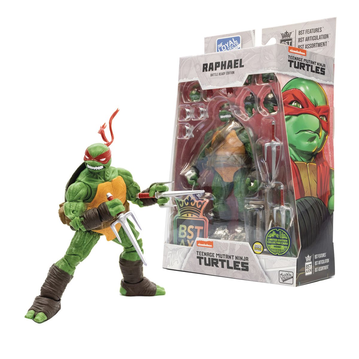 TMNT Raphael BST AXN 5-Inch Figure - SDCC 23 PX
