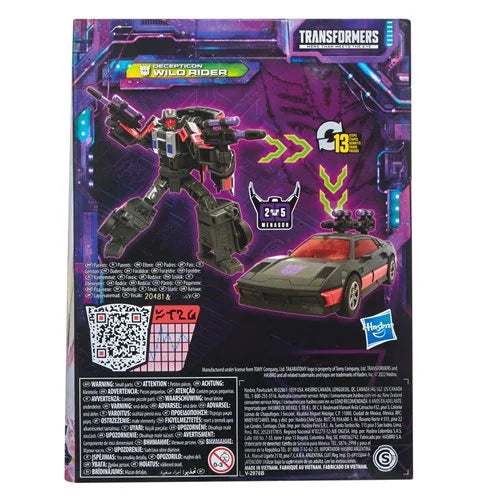Transformers Generaciones Legado Deluxe Wild Rider