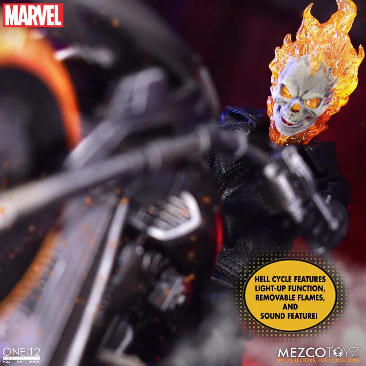 ONE:12 COLLECTIVE | Ghost Rider & Hell Cycle Set