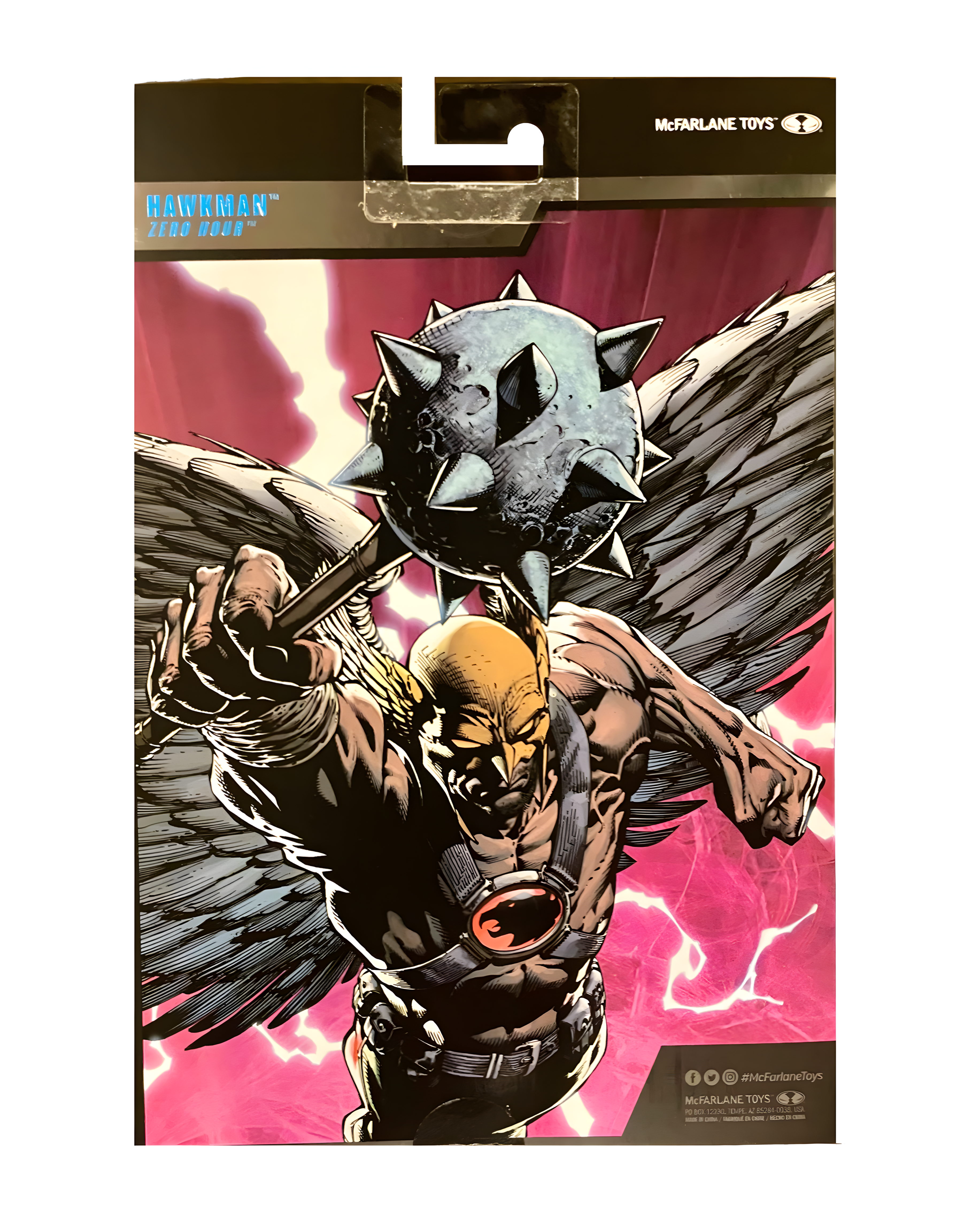 Zero Hour DC Multiverse Collector Edition Hawkman Platinum (Chase) Action Figure