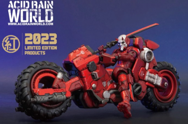Set de Kekkishi a escala 1/18 ACID RAIN FAV-SP25 de Toys Alliance Limited | EXCLUSIVO SDCC 2023