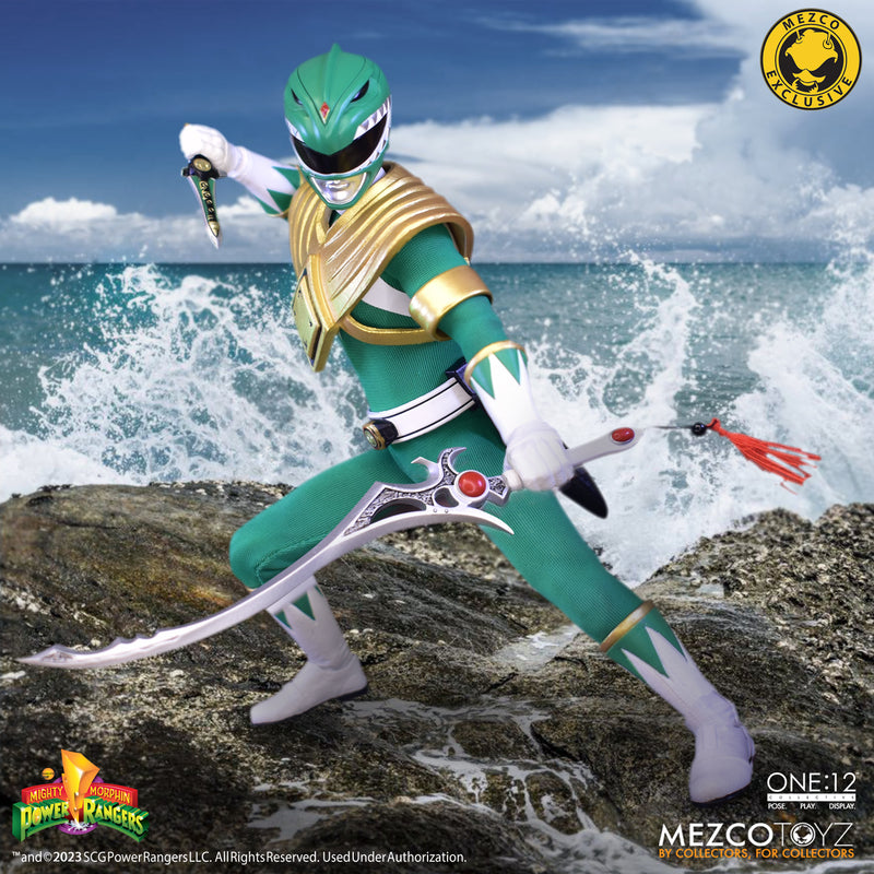 Mezco One:12 Collective Mighty Morphin’ Power Rangers | MDX Green Ranger-3