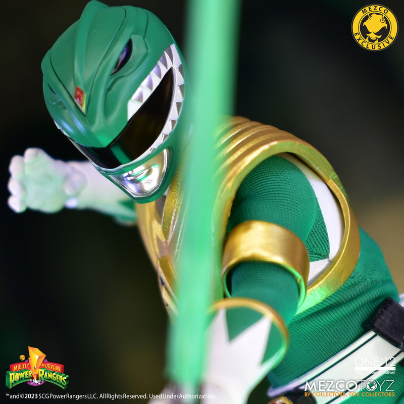 Mezco One:12 Collective Mighty Morphin’ Power Rangers | MDX Green Ranger - 0