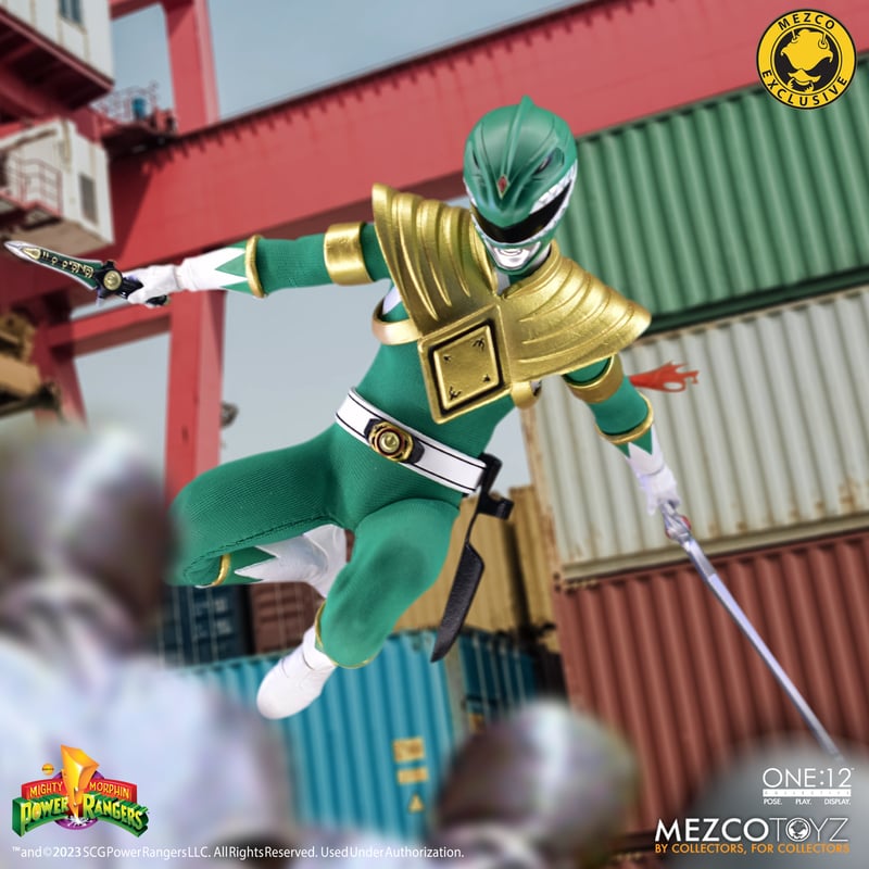 Mezco One:12 Collective Mighty Morphin’ Power Rangers | MDX Green Ranger