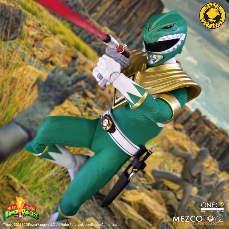 Mezco One:12 Collective Mighty Morphin’ Power Rangers | MDX Green Ranger