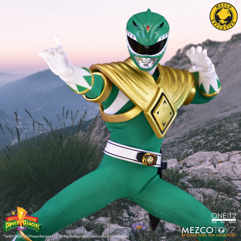 Mezco One:12 Collective Mighty Morphin’ Power Rangers | MDX Green Ranger-11
