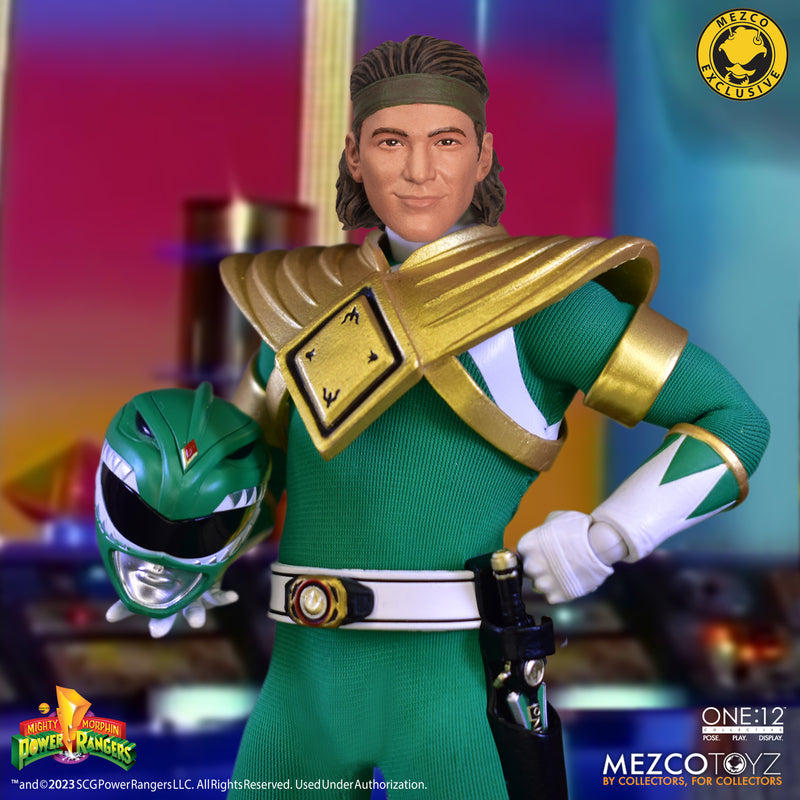 Mezco One:12 Collective Mighty Morphin’ Power Rangers | MDX Green Ranger-7