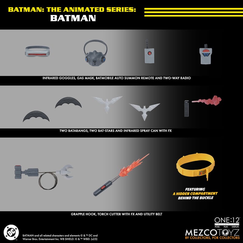 One:12 Collective Batman The Animated Series: Batman Action Figure