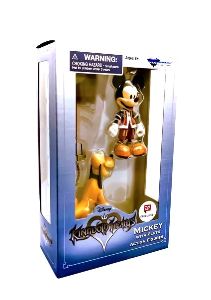Kingdom Hearts Mickey and Pluto | Diamond Select Toys - 0