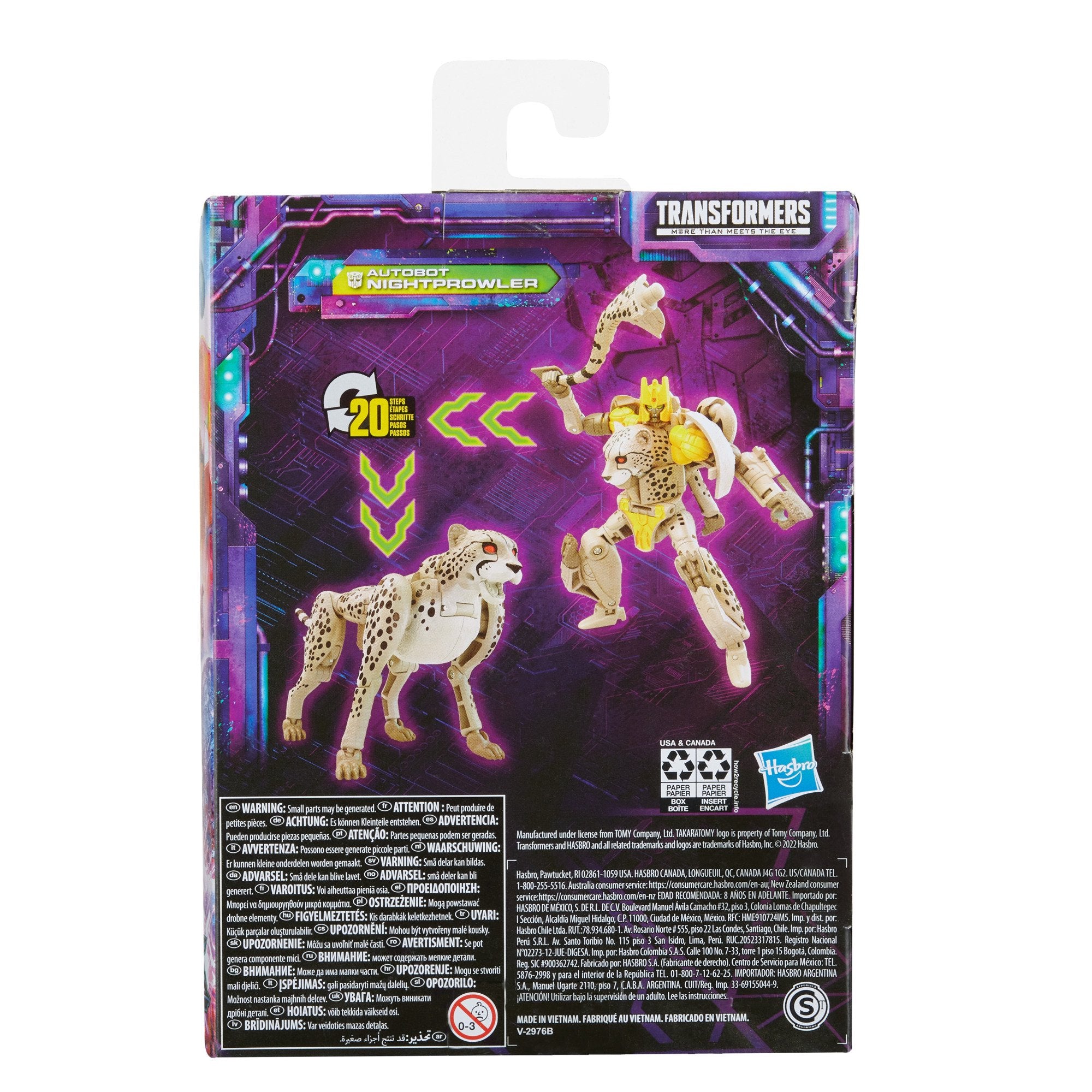Transformers Generations Legacy Deluxe Autobot Nightprowler | Walmart Exclusive