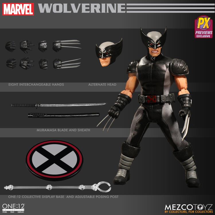Marvel One:12 Collective Wolverine (X-Force) | PX Previews Exclusive-8