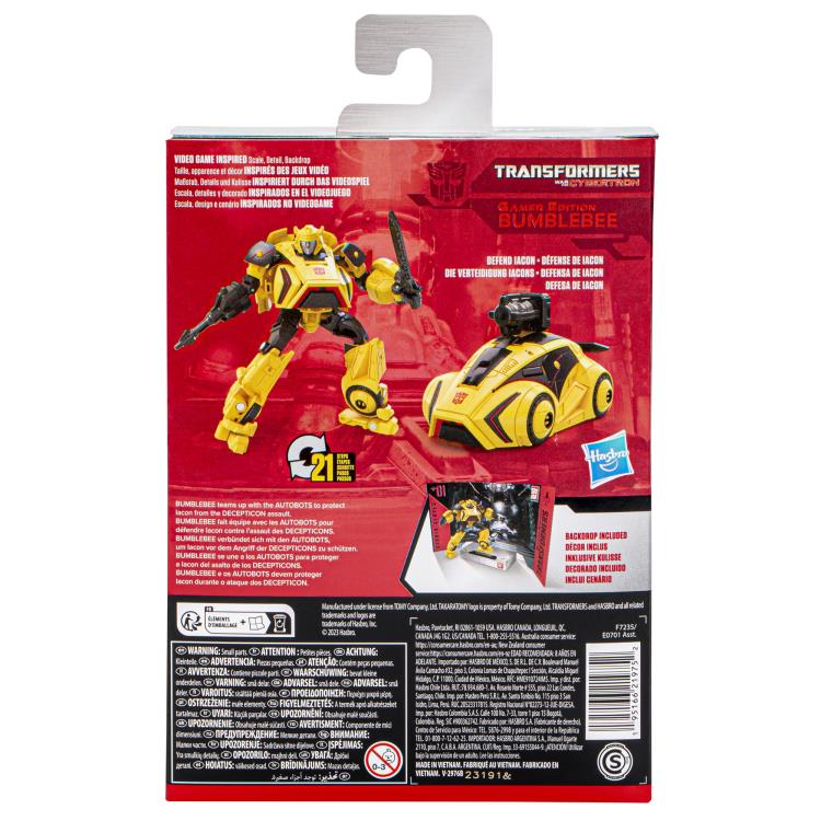Transformers Studio Series Gamer Edition | 01 Deluxe Bumblebee