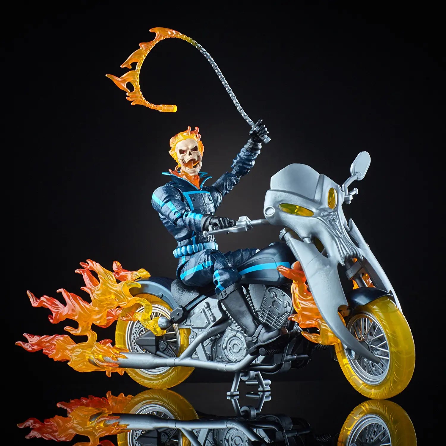 Marvel Legends Riders Marvel Legends Ghost Rider W/Flame Cycle | Hasbro
