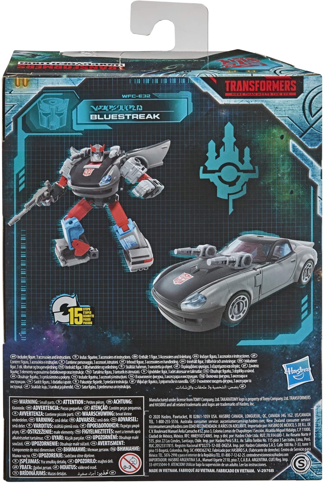 Transformers Earthrise | War for CyberTron Bluestreak | Deluxe Class | Walgreens Exclusive-5