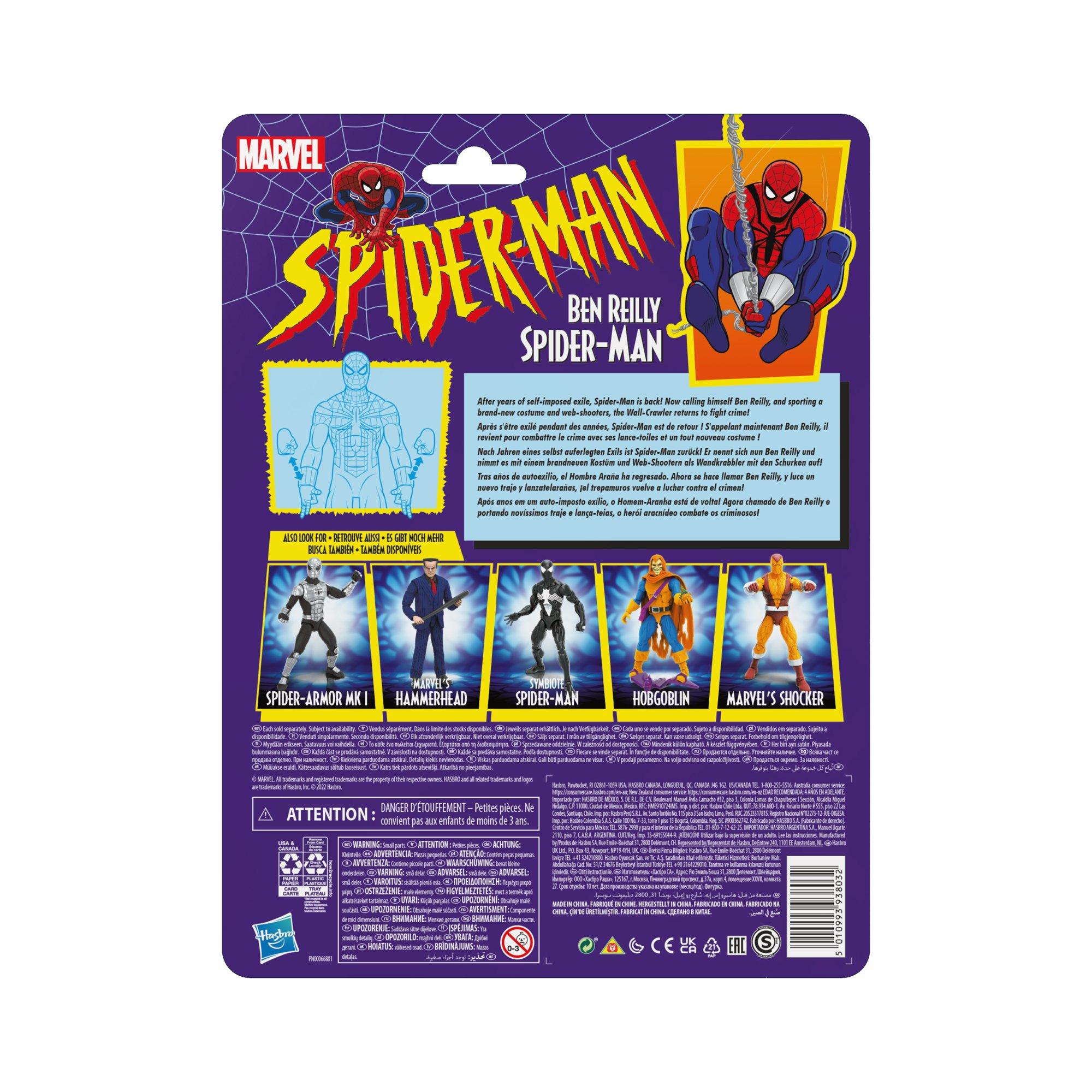 Marvel Legends Spider-Man | Retro Carded Ben Reilly-7