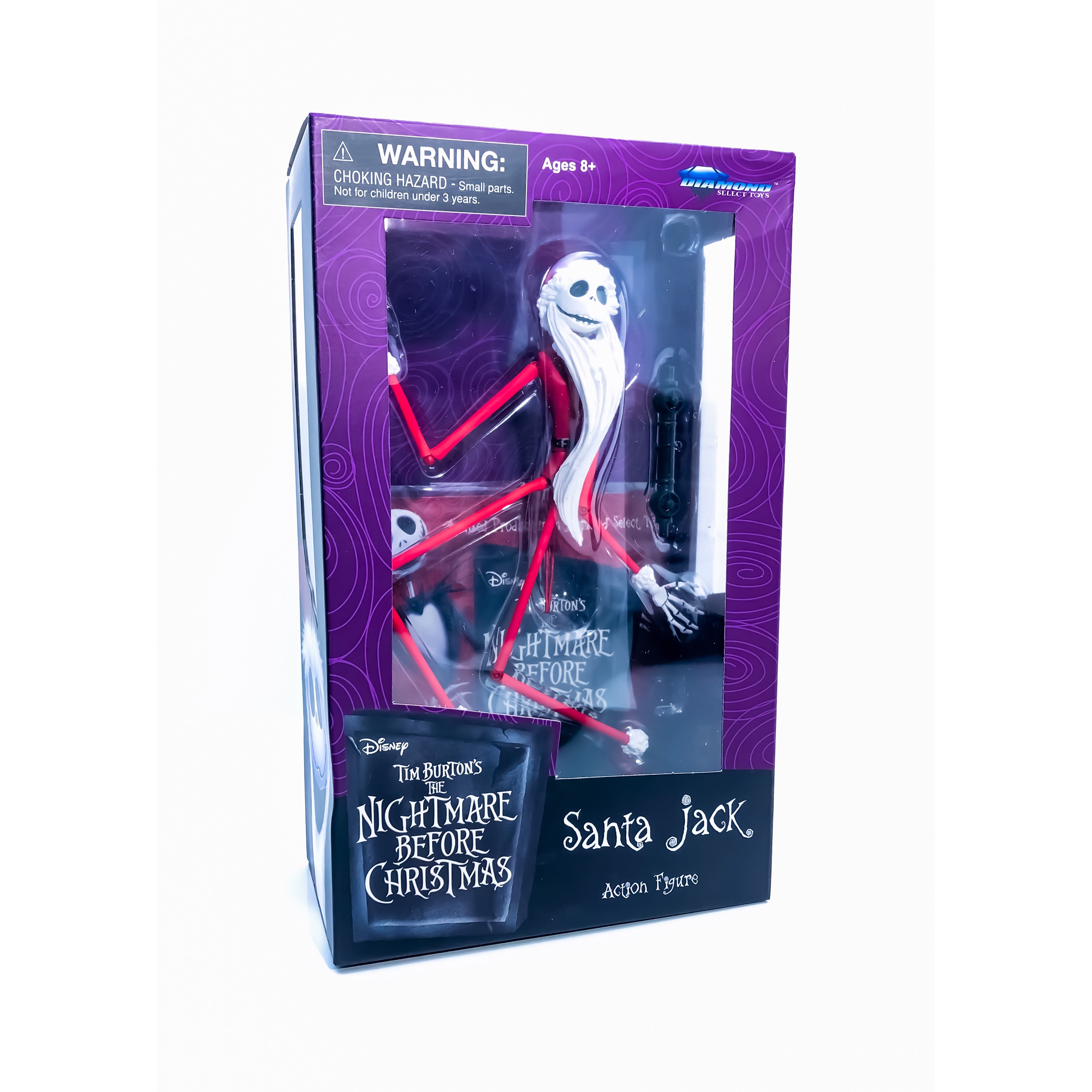 Nightmare Before Christmas: Jack Skellington in Santa Costume (Diamond Select)