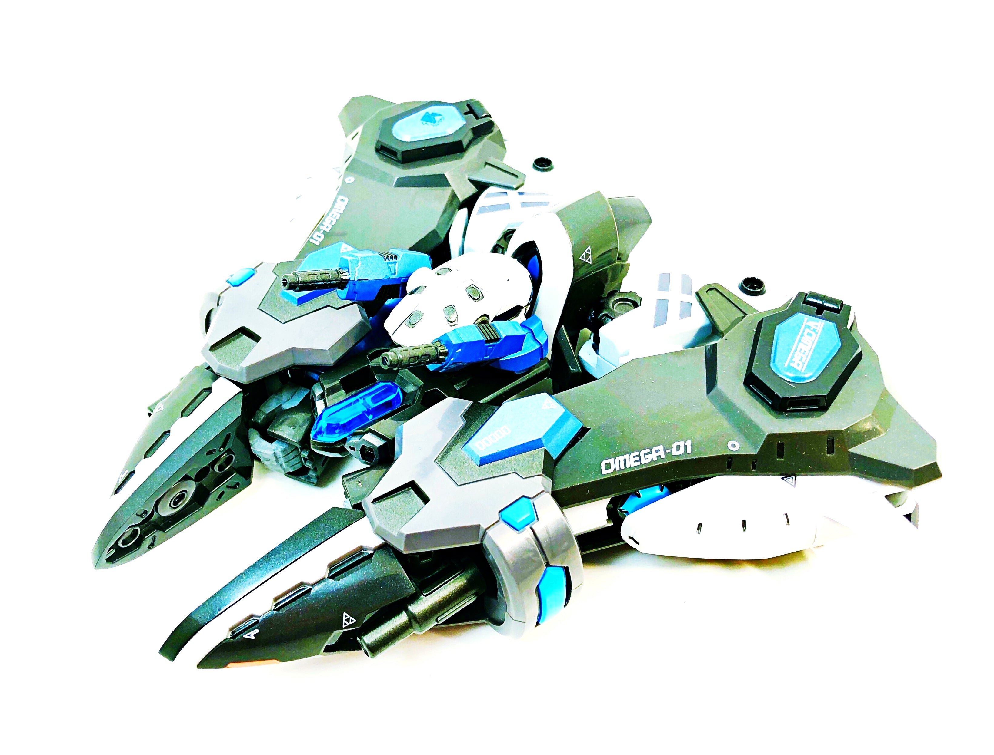 Pre Owned: Aquarion GE-01 DX Chogokin Assault Type (Bandai, 2006)-10