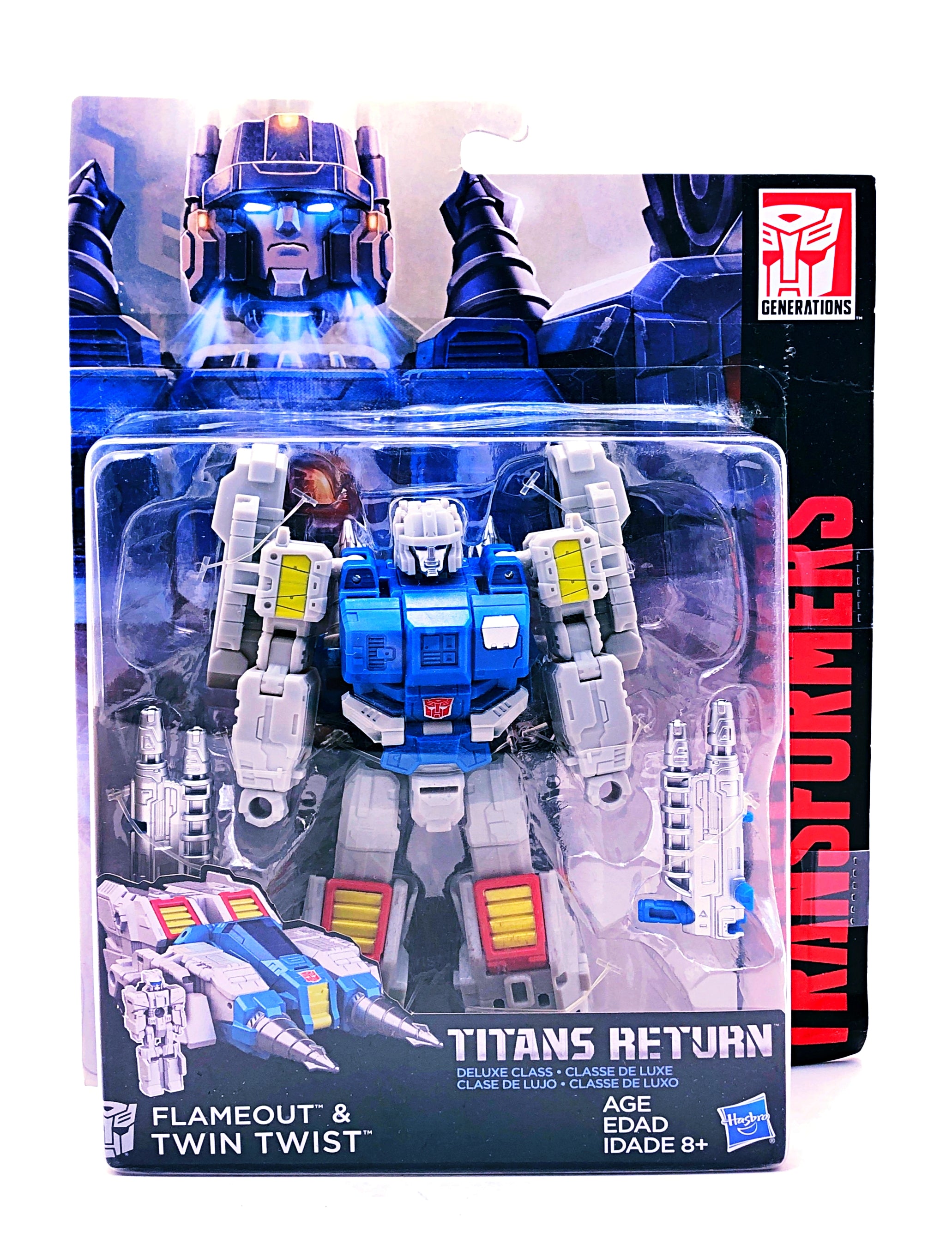 Titans Return Twin Twist & Flameout (Hasbro)