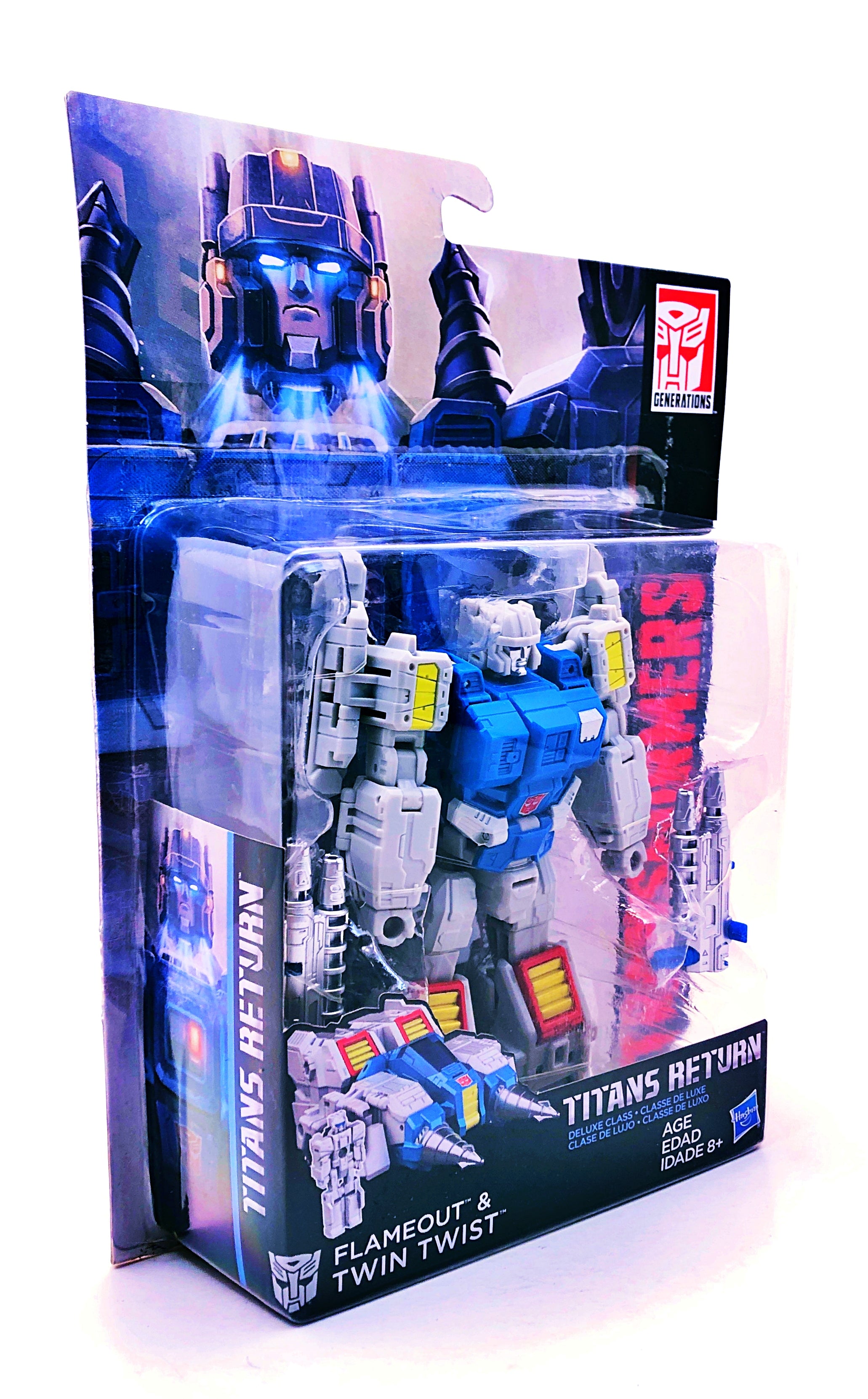 Titans Return Twin Twist & Flameout (Hasbro)