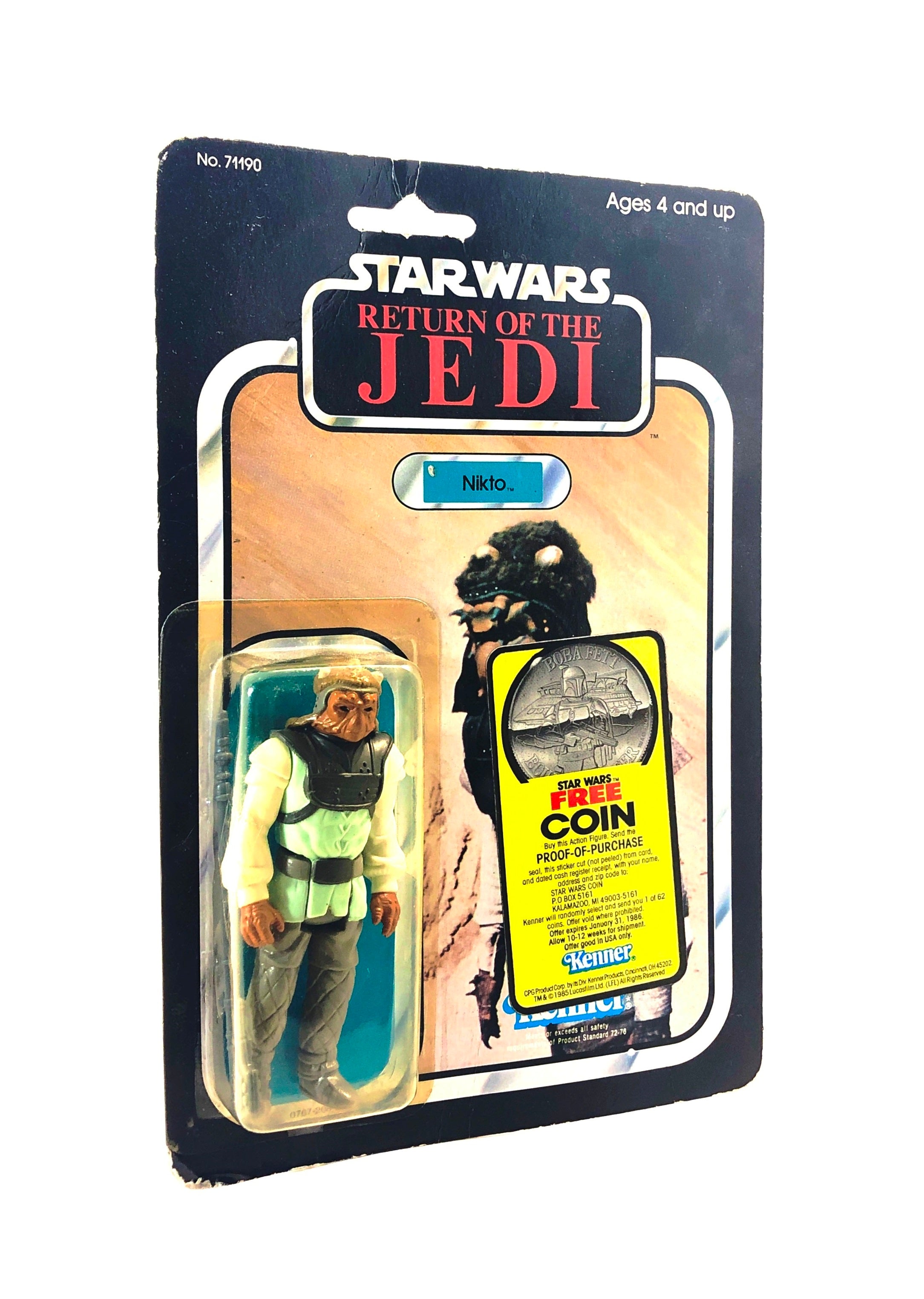 Star Wars ROTJ Nikto 1983