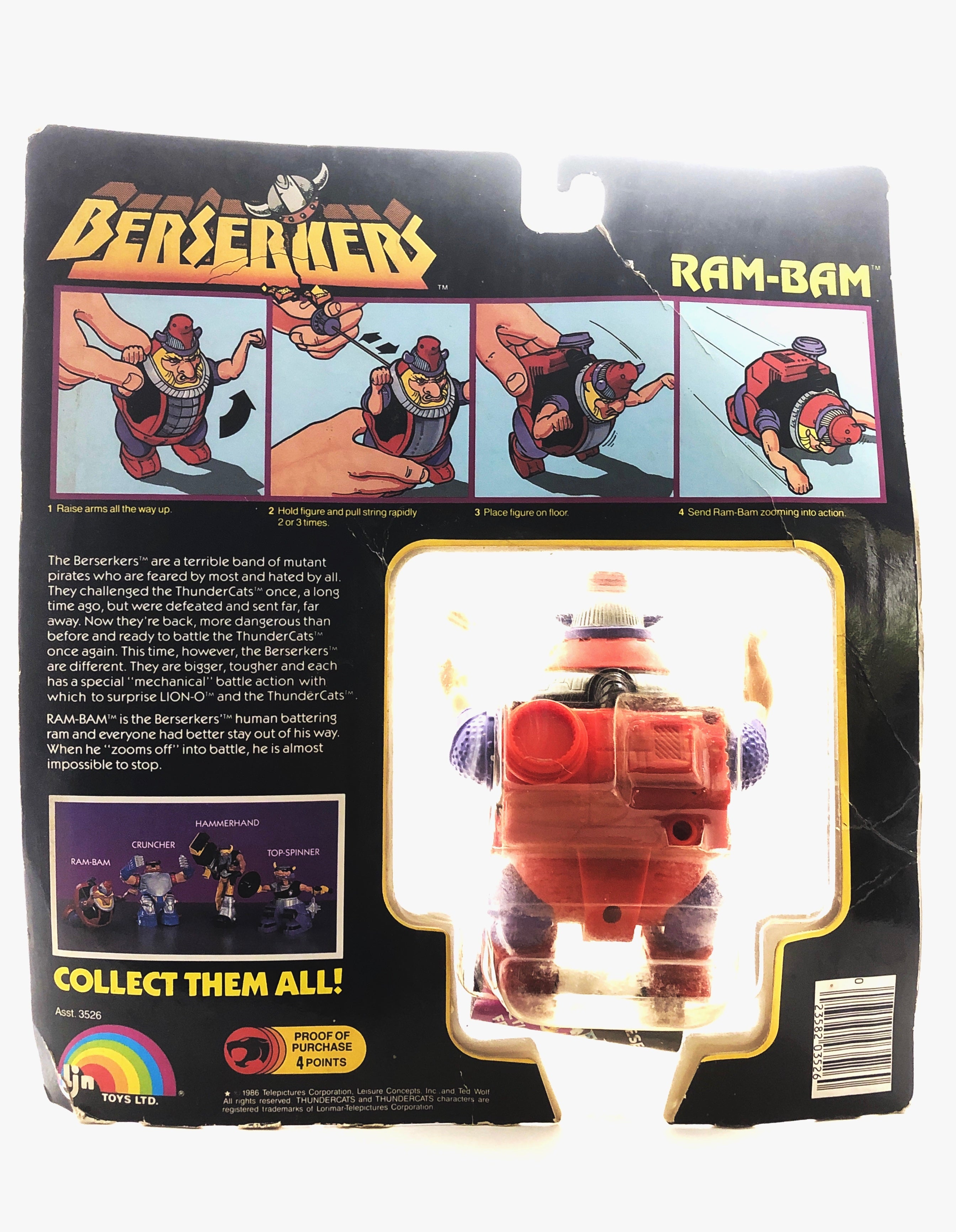 Thundercats | Berserkers RAM BAM (LJN, 1986)-3