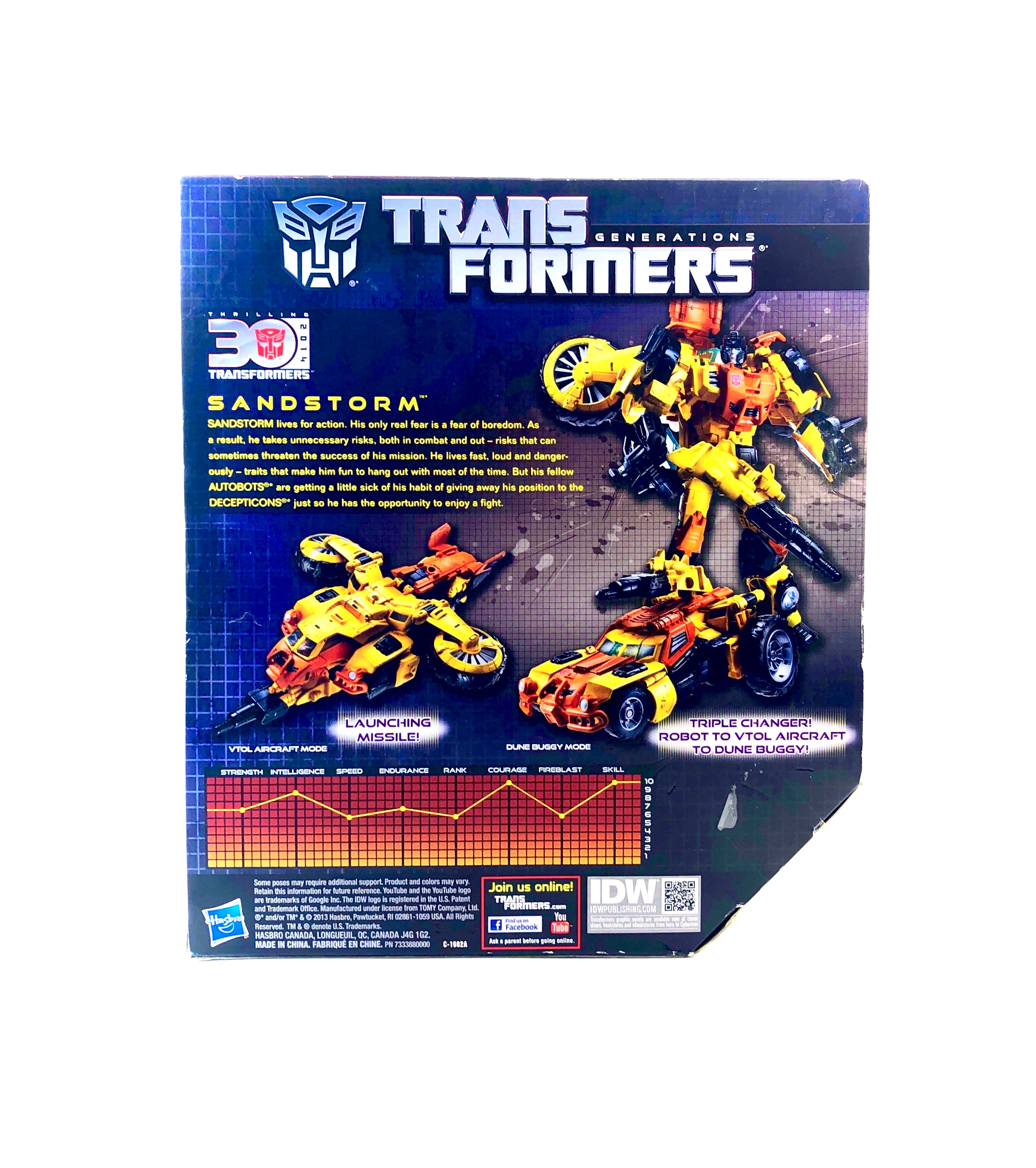 Transformers Generations | Voyager Sandstorm-3