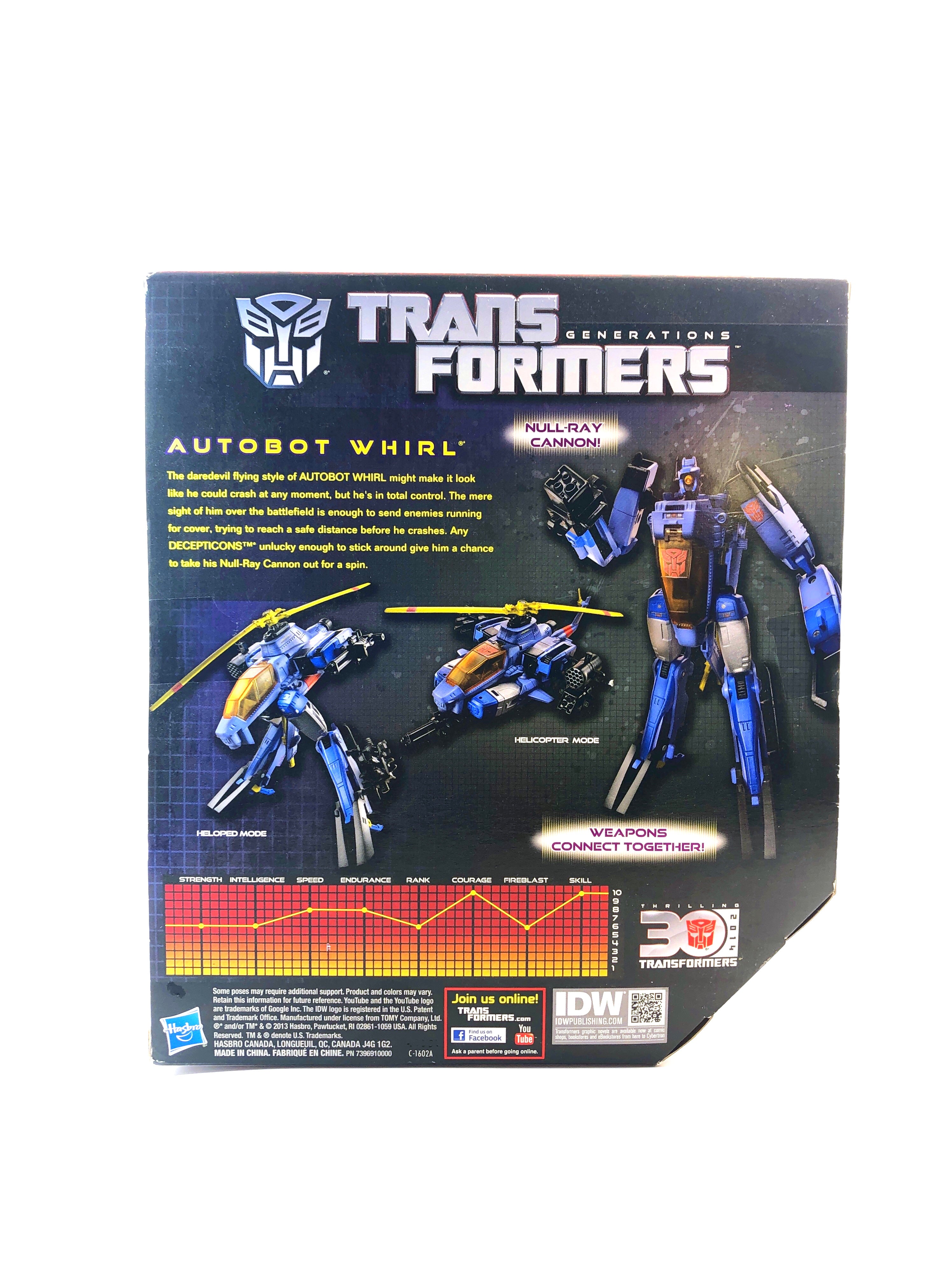 Transformers Generations Voyager Whirl-3